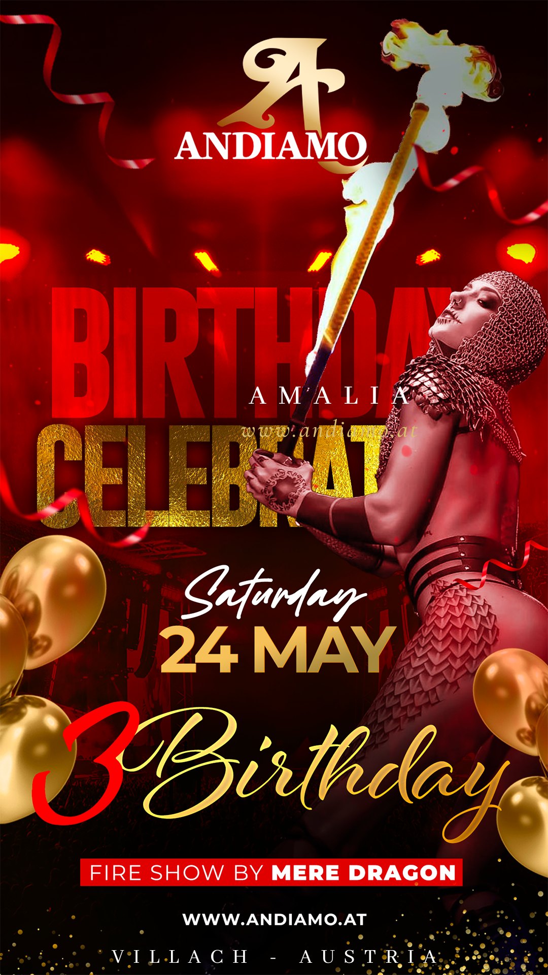  FESTA DI 3° COMPLEANNO ANDIAMO 