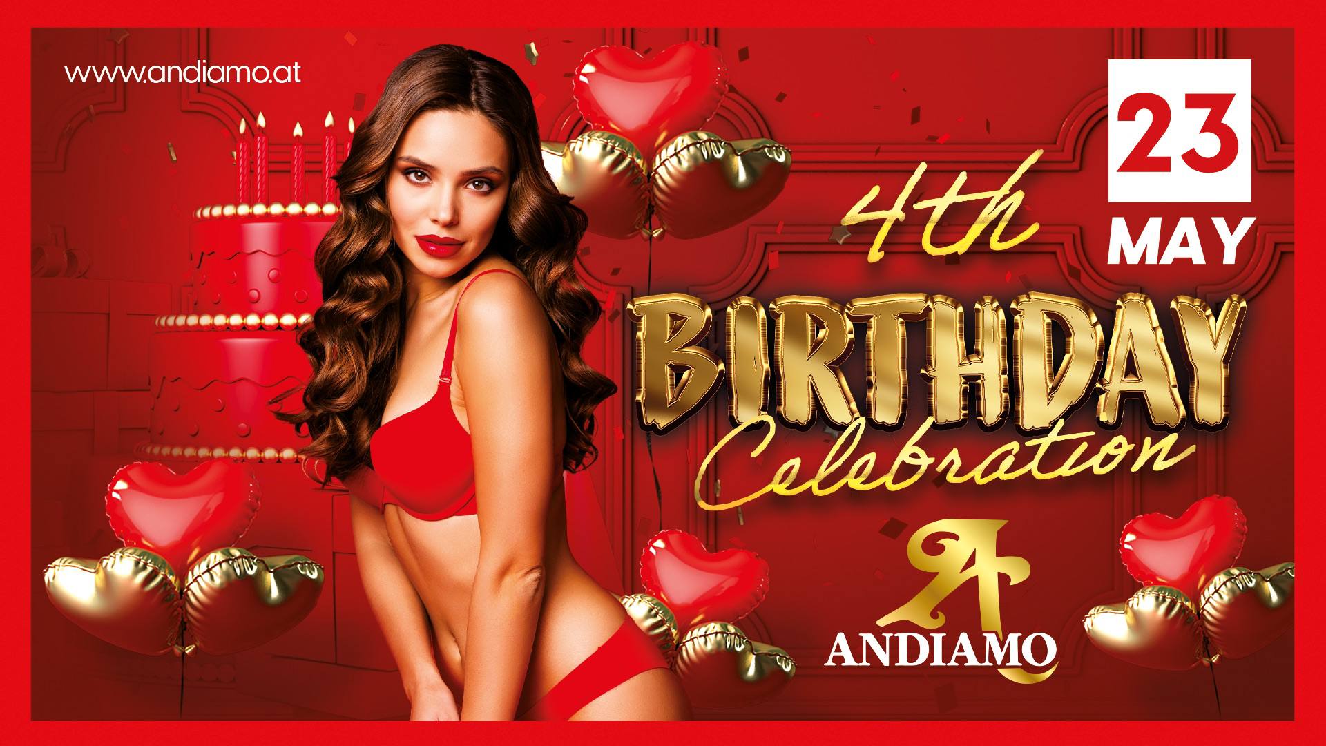 🔥 ANDIAMO – 4th Birthday Celebration 🔥